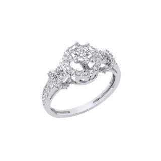 Grace Round Diamond Engagement Ring